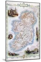 Map: Ireland, 1851-null-Mounted Giclee Print