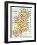 Map: Ireland, C1890-null-Framed Giclee Print