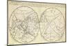 Map Marking Transit of Venus, 1770-Science Source-Mounted Giclee Print