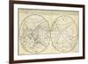 Map Marking Transit of Venus, 1770-Science Source-Framed Giclee Print