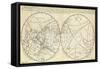 Map Marking Transit of Venus, 1770-Science Source-Framed Stretched Canvas