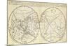 Map Marking Transit of Venus, 1770-Science Source-Mounted Premium Giclee Print