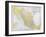 Map: Mexico-null-Framed Giclee Print