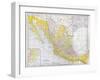 Map: Mexico-null-Framed Giclee Print