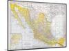 Map: Mexico-null-Mounted Giclee Print