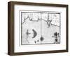 Map No.2 Showing the Route of the Armada Fleet, Engraved by Augustine Ryther, 1588-Robert Adams-Framed Giclee Print