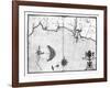 Map No.2 Showing the Route of the Armada Fleet, Engraved by Augustine Ryther, 1588-Robert Adams-Framed Giclee Print