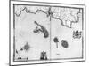 Map No.3 Showing the route of the Armada fleet, engraved by Augustine Ryther, 1588-Robert Adams-Mounted Giclee Print