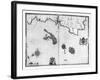 Map No.3 Showing the route of the Armada fleet, engraved by Augustine Ryther, 1588-Robert Adams-Framed Giclee Print