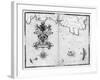 Map No.4 Showing the route of the Armada fleet, engraved by Augustine Ryther; 1588-Robert Adams-Framed Giclee Print