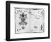 Map No.4 Showing the route of the Armada fleet, engraved by Augustine Ryther; 1588-Robert Adams-Framed Giclee Print