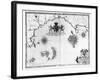 Map No.5 Showing the route of the Armada fleet, engraved by Augustine Ryther, 1588-Robert Adams-Framed Giclee Print