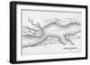 Map of 1759 Siege of Quebec-null-Framed Giclee Print