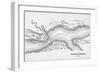 Map of 1759 Siege of Quebec-null-Framed Giclee Print