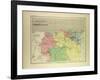 Map of a Part of Algeria-null-Framed Giclee Print