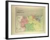 Map of a Part of Algeria-null-Framed Giclee Print