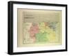 Map of a Part of Algeria-null-Framed Giclee Print