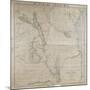 Map of a Portion of Central Africa by Livingstone, from His Own Surveys, Drawings and…-David Livingstone-Mounted Giclee Print