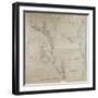 Map of a Portion of Central Africa by Livingstone, from His Own Surveys, Drawings and…-David Livingstone-Framed Giclee Print