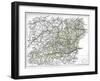 Map of Aberdeenshire, 1924-1926-null-Framed Giclee Print