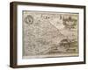 Map of Abruzzo Citeriore, Italy-null-Framed Giclee Print