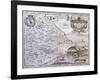 Map of Abruzzo Citeriore, Italy-null-Framed Giclee Print