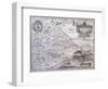 Map of Abruzzo Citeriore, Italy-null-Framed Giclee Print