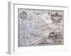 Map of Abruzzo Citeriore, Italy-null-Framed Giclee Print