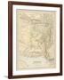 Map of Afghanistan and Beluchistan-null-Framed Photographic Print