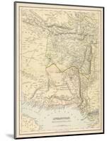 Map of Afghanistan and Beluchistan-null-Mounted Photographic Print