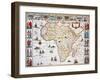 Map Of Africa, 1630-Willem Janszoon Blaeu-Framed Giclee Print