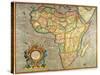 Map of Africa 1633-Gerardus Mercator-Stretched Canvas