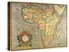 Map of Africa 1633-Gerardus Mercator-Stretched Canvas