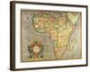 Map of Africa 1633-Gerardus Mercator-Framed Giclee Print