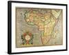Map of Africa 1633-Gerardus Mercator-Framed Giclee Print