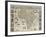 Map of Africa, 1667-Science Source-Framed Giclee Print