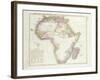 Map of Africa, 1821-null-Framed Giclee Print