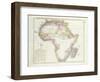 Map of Africa, 1821-null-Framed Giclee Print