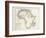 Map of Africa, 1821-null-Framed Giclee Print