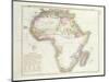 Map of Africa, 1821-null-Mounted Giclee Print