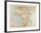 Map of Africa, 1872-null-Framed Giclee Print