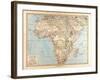 Map of Africa, 1872-null-Framed Giclee Print