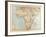 Map of Africa, 1872-null-Framed Giclee Print