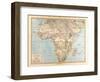 Map of Africa, 1872-null-Framed Giclee Print