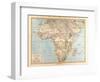 Map of Africa, 1872-null-Framed Giclee Print