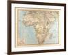 Map of Africa, 1872-null-Framed Giclee Print