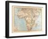 Map of Africa, 1872-null-Framed Giclee Print