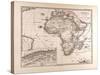 Map of Africa, 1874-null-Stretched Canvas