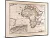 Map of Africa, 1874-null-Mounted Giclee Print