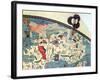 Map of Africa, after an Original of 1447-null-Framed Giclee Print